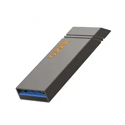 Флеш-накопичувач USB Hoco UD13 Clever USB3.2 USB flash drive 256GB сірий - мініатюра 3