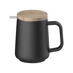 Чашка-заварник U Brewing Mug Wood, 500 мл - Червоний - мініатюра 2