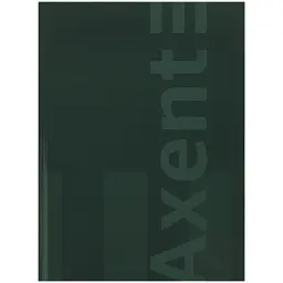 Книга записна Axent A4 One color, 96 аркушів, клітинка, зелена (8426-1-A)