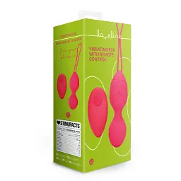 Віброяйце Loveline Egg with Remote Control 9.2 см (червоний) - мініатюра 8