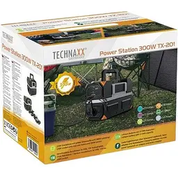 Портативна зарядна станція Technaxx 300W Powerstation TX-201 - мініатюра 6