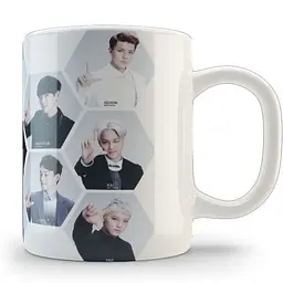 Кухоль GeekLand EXO K-Pop CSH.02.08.157 330 мл сірий - мініатюра 2