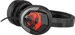 Навушники ігрові MSI Immerse GH30 Black/Red з мікрофоном - мініатюра 3