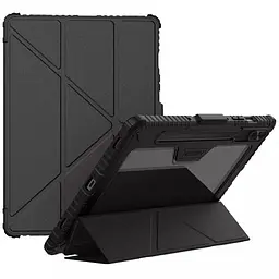 Чохол-книжка Nillkin Bumper Pro Multi-angle для Samsung Galaxy Tab S10 FE/S9 Black - мініатюра 3