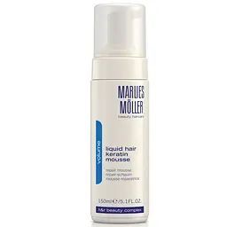 Мус відновлюючий структуру волосся "Рідкий кератин" Liquid Hair Keratin Mousse Marlies Moller 150 мл (тестер) - мініатюра 2
