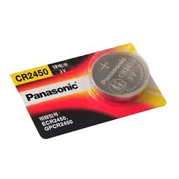 Батарейка дискова Panasonic CR2450, 3V  (18593) - мініатюра 2