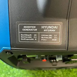 Інверторний бензиновий генератор HYUNDAI HY3500i (3,5–3,8 кВт) з дисплеєм, USB та Type-C - мініатюра 8