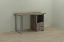 Комп'ютерний стіл Ferrum-decor Отто 75x120x60 сірий ДСП Дуб Сонома Труфель 32мм (FRD-101498)