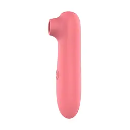 Вакуумний стимулятор клітора Boss Series Air Stimulator кораловий - мініатюра 3