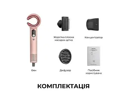 Фен MOVA Aero C Mist Pink (AMSU10-PK) - мініатюра 8