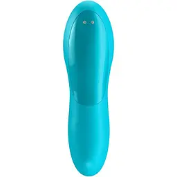 Вібратор на палець Satisfyer Teaser Light Blue - мініатюра 3