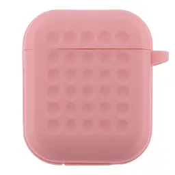 Футляр із карабіном Fashion Silicone Case Airpods 1/Airpods 2 Pink (35263_3345612)