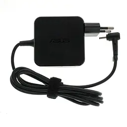 Блок живлення для ноутбука Asus 19V, 2.37A, 45W, 3.0x1.0мм, квадратний корпус (Zenbook UX21E, UX31E, VivoBook X202) (комплект: адаптер + перехідник)