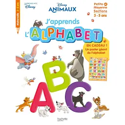 J'apprends l'alphabet avec les animaux Disney - - мініатюра 1