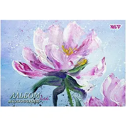 Альбом для малювання Yes Delicate flower А4 20 аркушів з перфорацією 6 шт. (130640)