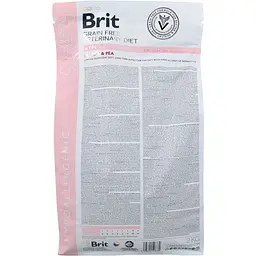 Сухий корм Brit VetDiets GF Cat Hypoallergenic для котів з алергією з лососем та горохом 2 кг - мініатюра 3