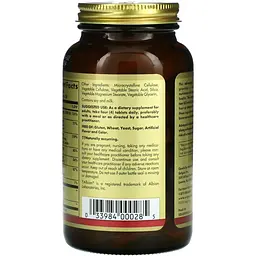 Вітамінно-мінеральний комплекс Solgar Advanced Calcium Complex + Vitamins D3 K2 Zinc Boron 120 таблеток - мініатюра 4