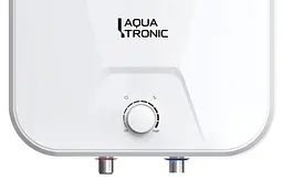 Водонагрівач електричний Aquatronic, 1500 Вт, "мокрий" ТЕН, 15 л над мийкою вертикальний, квадратний, білий (Сompact WO1515 C2M) - мініатюра 5