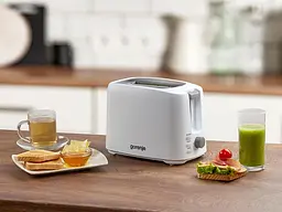 Тостер Gorenje T 700 XG на 2 тости білий (742318) - мініатюра 6