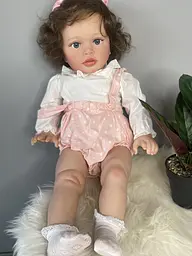 Силіконова колекційна лялька реборн reborn дівчина тиффані Reborn Dolls det0018822 - мініатюра 4