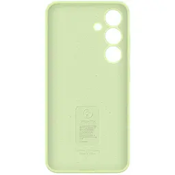 Оригінальний силіконовий чохол Silicone Case для Samsung Galaxy S24 (6.2") Light Green EF-PS921TGEGWW - мініатюра 10