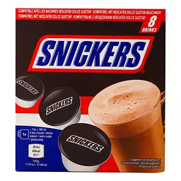 Горячий шоколад в капсулах Snickers Dolce Gusto 8 шт. (950230) - мініатюра 2