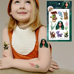 Тимчасові тату Чарівний світ Мавки Tattooshka LM-03 (4825800011027) shop (4825800011027)