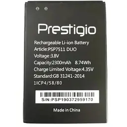 Батарея Prestigio PSP7511 Muze B7 / PSP3512 Muze B3 (AAA)