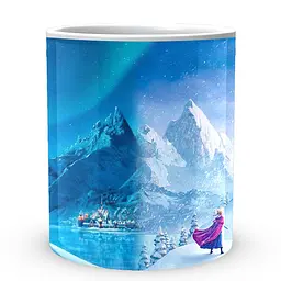 Кухоль GeekLand Frozen Холодне Серце Ельза Анна FZ.002.08 330 мл білий - мініатюра 2