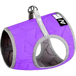 Шлея для собак м'яка AiryVest One, S2, 46-50х43-45 см, фіолетовий (29429)
