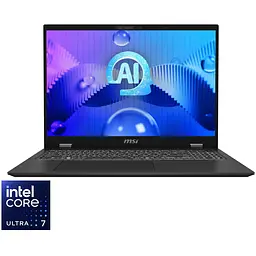 Ігровий ноутбук MSI Prestige 16 AI Studio B1VFG-072 Ultra 7 265 53GHz, 16”, QHD+, 16GB, 1TB, RTX 4060 8GB