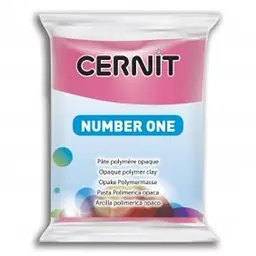 Полімерна глина Cernit Number One, 56 г., Полуничний, (CR-CE0900056481)
