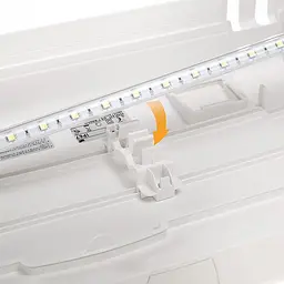 Акваріум Ferplast CAPRI 50 LED WHITE 52 x 27 x h 36 cm - 40 L - мініатюра 9