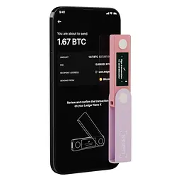 Апаратний гаманець для криптовалют Ledger Nano X Pastel Pink (LNXPP) - мініатюра 6