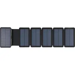 УМБ сонячна 6-Panel 7.5W Sandberg PD 20000 mAh, 2xUSB, Type-C OUT, ліхтарик