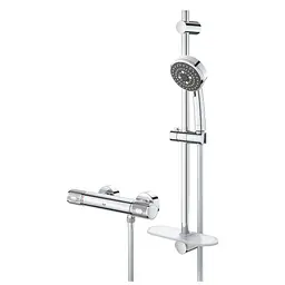 Термостат для душу з душовим гарнітуром Grohe QuickFix Precision Feel 34791000 Хром - мініатюра 4