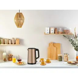 Електрочайник Tefal Double Layer SS з подвійними стінками 1.5 л мідний (KI583C10) - мініатюра 3