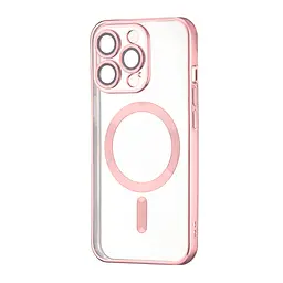 Чохол Ductil Metallic Edge with MagSafe (Protected Camera & Lens) iPhone 14 Pro Pink