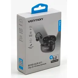 Навушники Vention Echo Clip A11 Black (NBWB0-ID) - мініатюра 7