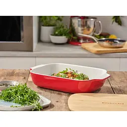 Форма для випічки KitchenAid з кришкою 26х15.5х6.5 см 0.9 л червона (CC006104-001) - мініатюра 5