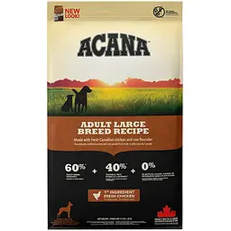 Сухий корм для собак великих порід Acana Adult Large Breed Recipe з м'ясом птиці 11.4 кг a52111