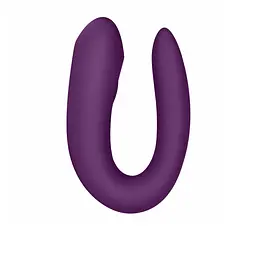 Вібратор для пар Satisfyer Double Joy Violet Satisfyer IG002408; SO3899 90182 - мініатюра 3