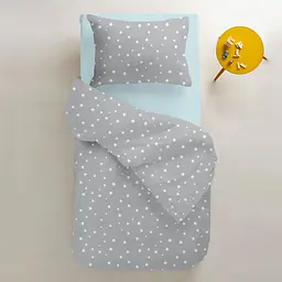Набір простирадл на резинці Cosas LIGHT BLUE PAWS 60х120х12 см (SetSheet_LightBlue_Paws_120x60) - мініатюра 8