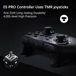 Геймпад Бездротовий GuliKit ES PRO для ПК, Switch 2, Switch та Android, TMR 4000 білий - мініатюра 5