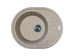 Кухонна мийка Adamant OVUM сахара 615x495x200 мм, з крилом 61,5 см