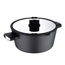 Каструля Bergner Ion, з кришкою 6 л (BG-35802-BK)