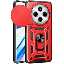 Чохол Ummi Camshield Serge Ring для Xiaomi Redmi 14C / A4 / Poco C75 / M7 5G Червоний / Red