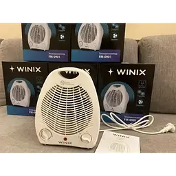 Тепловентилятор Winix FM-0901 підлоговий обігрівач дуйчик 2000 Вт білий - мініатюра 5