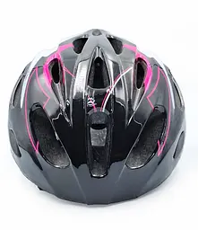 Велосипедний шолом ProX Thunder M (54-58 см) чорний з рожевим (G0000348) - мініатюра 3