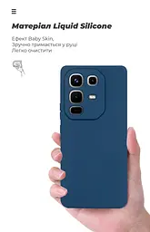 Чехол ArmorStandart ICON для Infinix Note 50 4G Camera cover Dark Blue (ARM85115) - мініатюра 7